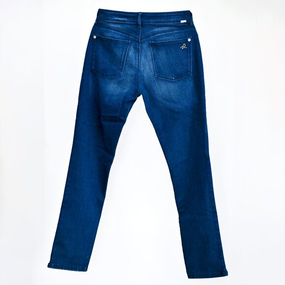 DL1961 Angel Mid Rise Skinny Ankle Jeans Women's Size 27 4 Way Stretch - Picture 8 of 8